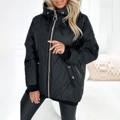 Delaney Quilted Hooded Jacket