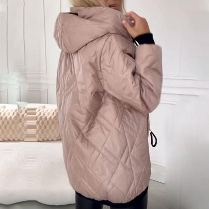 Delaney Quilted Hooded Jacket