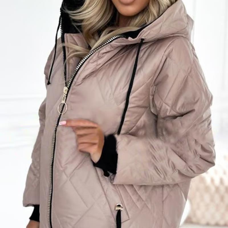 Delaney Quilted Hooded Jacket