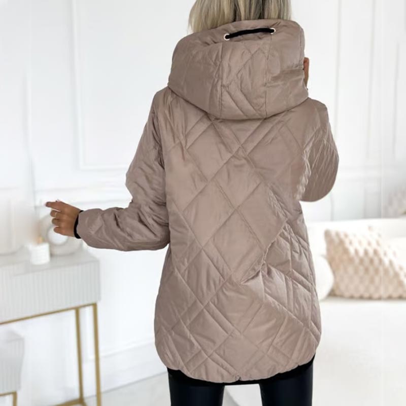 Delaney Quilted Hooded Jacket