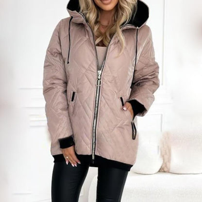 Delaney Quilted Hooded Jacket