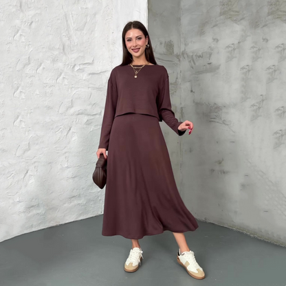 Rosalind Knit Midi Set