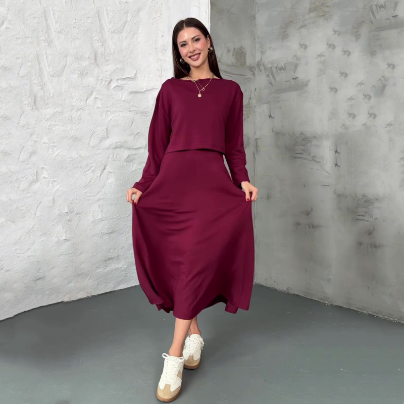 Rosalind Knit Midi Set