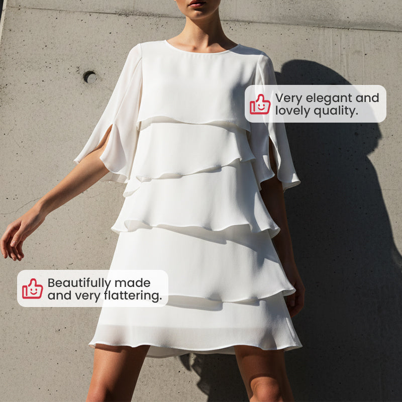 Seraphine Layered Ruffle Dress
