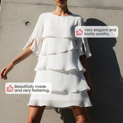 Seraphine Layered Ruffle Dress