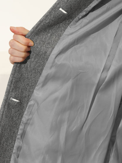 Mueva Classic Buttoned Elegance Coat