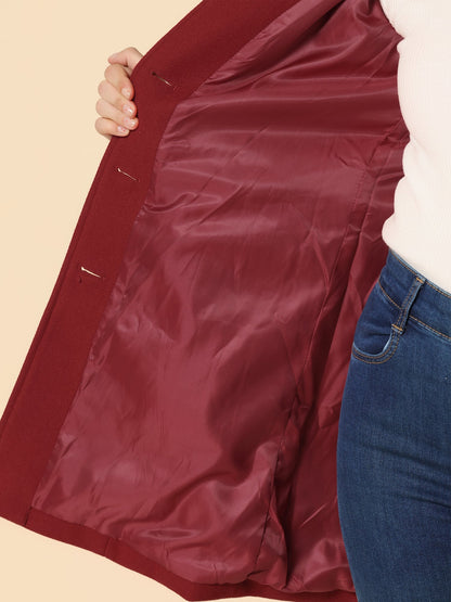 Camille Tailored Button Coat