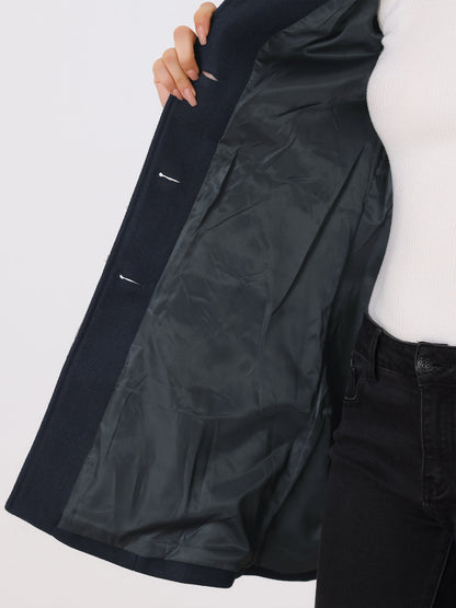 Camille Tailored Button Coat