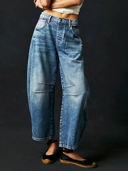 Verona | Women's Wide Leg Jeans High Waist Denim – Going Out
